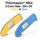 Thermapen Mk4, Blue and Yellow | $79 | ThermoWorks